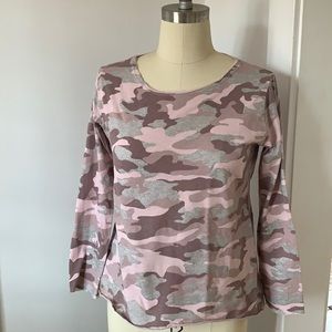 Camouflage NEW tshirt. Never worn. Tags removed.